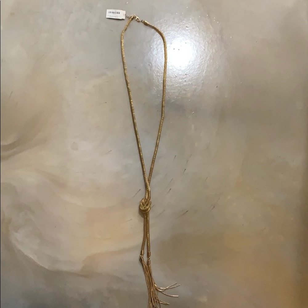 Gold Knot Necklace